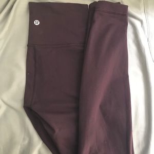 Lulu Lemon High Rise Full on Luxtreme